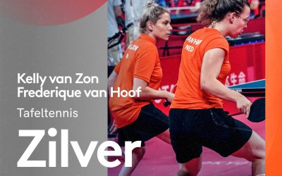 Zilver voor Frederique van Hoof en Kelly van Zon