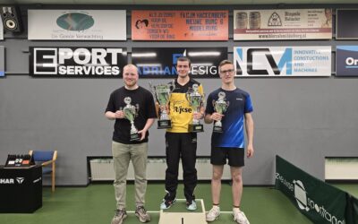 Italiaans tafeltennistalent Andrea Bezzolato wint Riedijk Bestratingen Cup in Arnemuiden